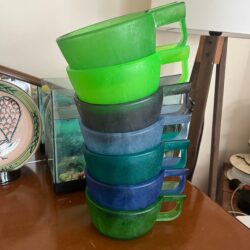 Shaving bowl- Lathering Bowl-epoxy printed bowl, Wetshaving Bowl,Shaving Mug