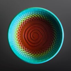 3D Printed Shaving Bowl - Lathering and Wetshaving Mug by Haylis