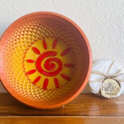 Artisan Shaving Soap Sample Puck with 3D Printed Lathering Bowl - Natural Grooming Set